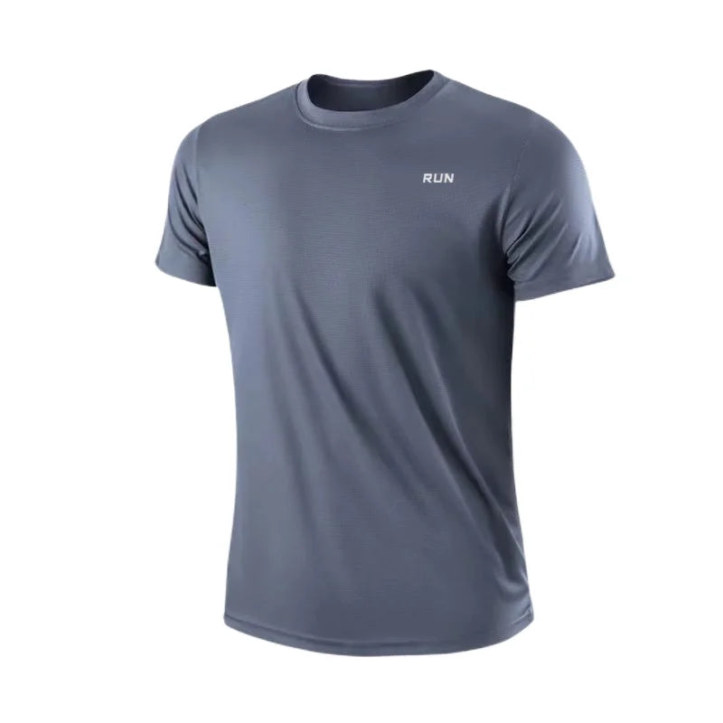 Camiseta Masculina Esportiva Dry Fit de Secagem Rápida