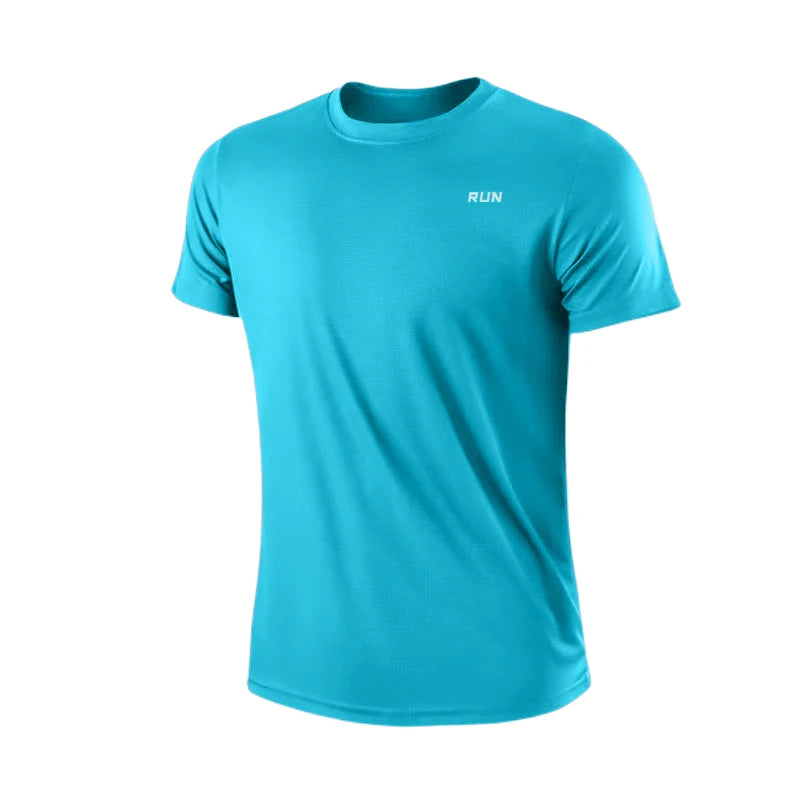 Camiseta Masculina Esportiva Dry Fit de Secagem Rápida