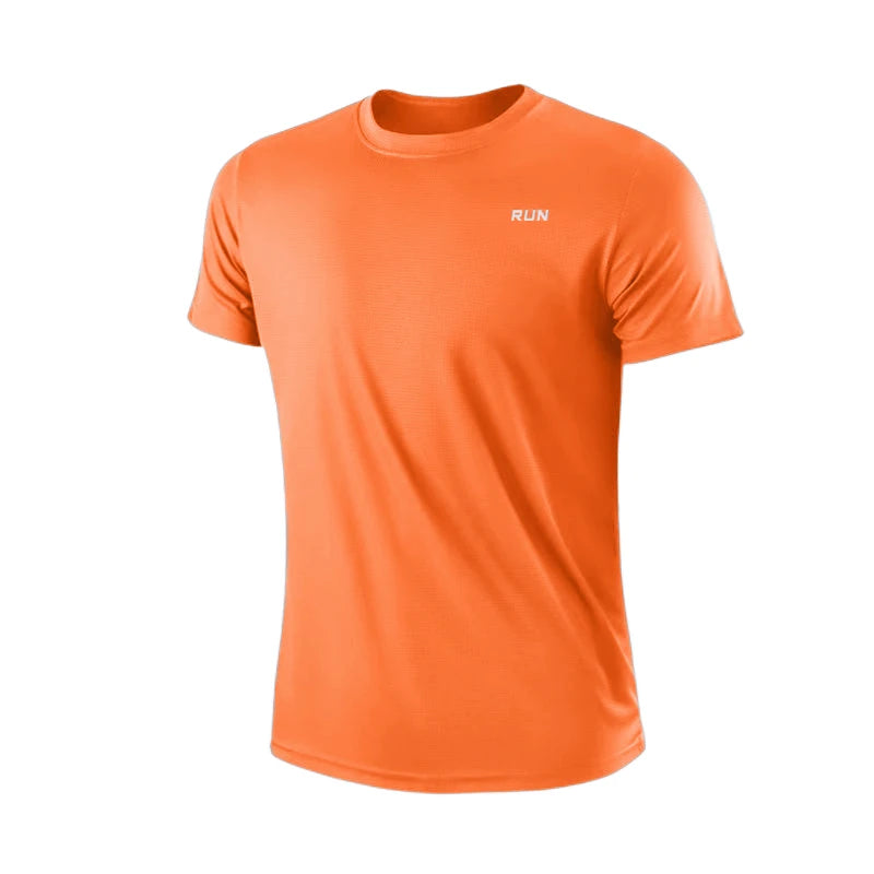 Camiseta Masculina Esportiva Dry Fit de Secagem Rápida