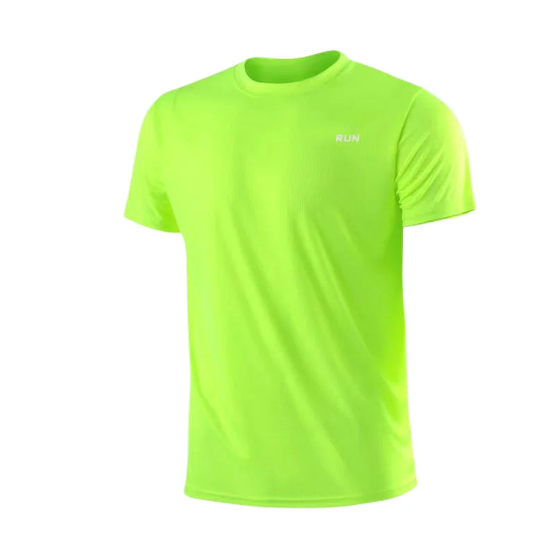 Camiseta Masculina Esportiva Dry Fit de Secagem Rápida