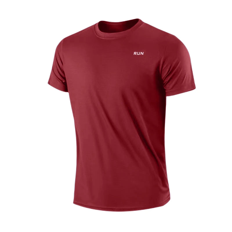 Camiseta Masculina Esportiva Dry Fit de Secagem Rápida